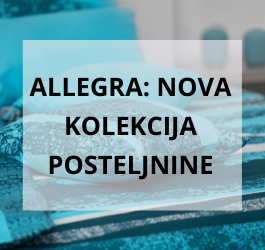 Allegra - nova kolekcija satenaste posteljnine