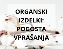 Pogosta vprašanja v zvezi z organskimi izdelki