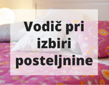 Vodič po izbiri dimenzije posteljnine