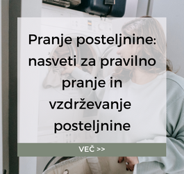 Pranje posteljnine: nasveti za pravilno pranje