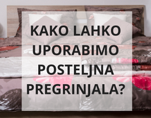Praktična okrasna posteljna pregrinjala